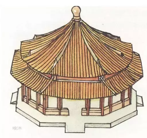 设计丨中国古建之美:门、门墩、门环、门钉、斗拱、飞檐、屋顶、马头墙