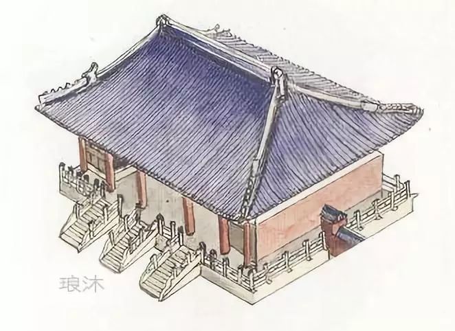 设计丨中国古建之美:门、门墩、门环、门钉、斗拱、飞檐、屋顶、马头墙